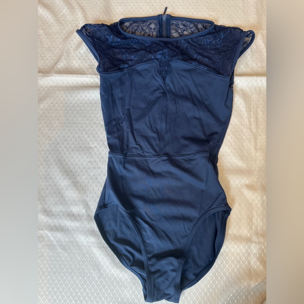Navy Dance Leotard